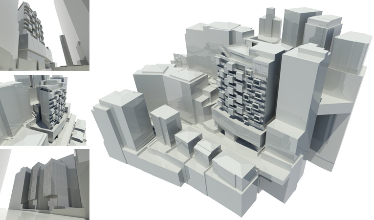 Modeling architecture 3D freelance artist